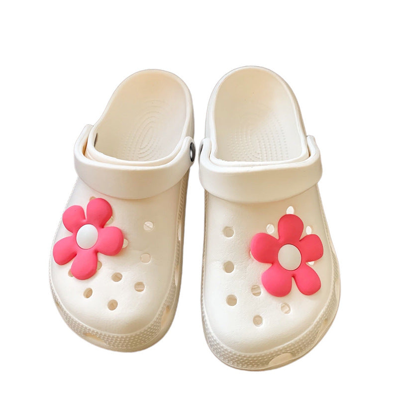 Crocs women's 2024 insoutwear super popular fashioneasiest for match student couple two-wear thick solenon-slip toe slippers