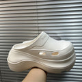 8cm thick sole baotou half slippers women's student summer 2026new arrivalsummer outing sandals outwear wholesale