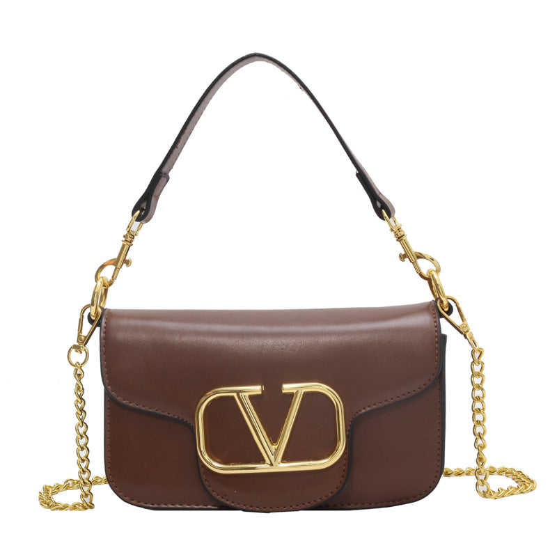Zhao lusi's same style bag for women new arrival 2024 small square bag net cross-border crossbody women's letter crossbody bag