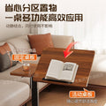 Movable computer desk for home bedroom bedside lazy desk small table minimalist study table pneumatic height adjustable desk