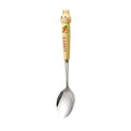 Yellow rabbit pointed spoon
