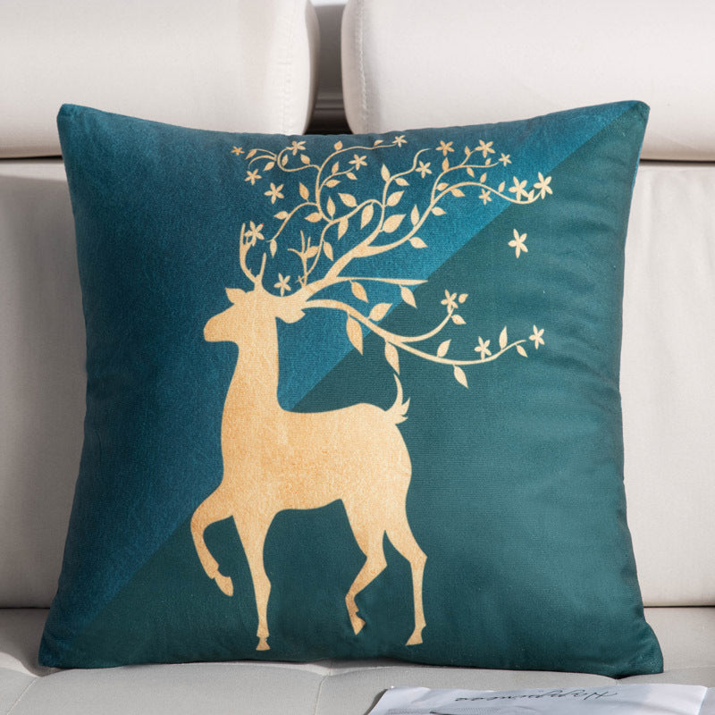 Nordic sofa throw pillow cover, light luxury high-end living room office decorative cushion, bed headrest cushion, wholesale from manufacturer