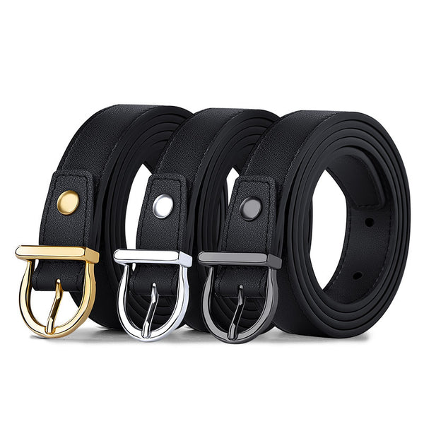 Emperor Paul belt genuine leather women's genuine pin buckle fashion belt women's first layer cowhide jeans belt wholesale