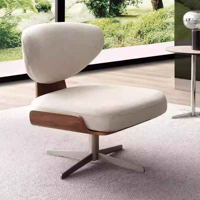 Modern minimalist sofa chair living room leisure chair conference casual single chair sofa simple fabric single chair office chair