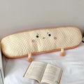 Stuffed toast bread bench pillow girl bedroom dormitory bed side sleeping leg stuffed toy pillow cushion