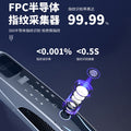 Fully automatic 3d face recognition smart door lock - remote electronic keypad, home video intercom fingerprint lock - direct from the factory