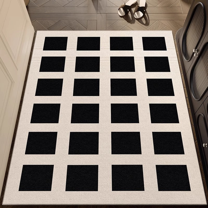 Entrance door mat, new  model: high-end, stain-resistant, wash-free, wipeable doormat for entryways