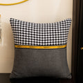 Waffle grids pillow, chidori gridspatchwork pillowcase, modern casual bay window, living room sofa cushion, one piece dropshipping