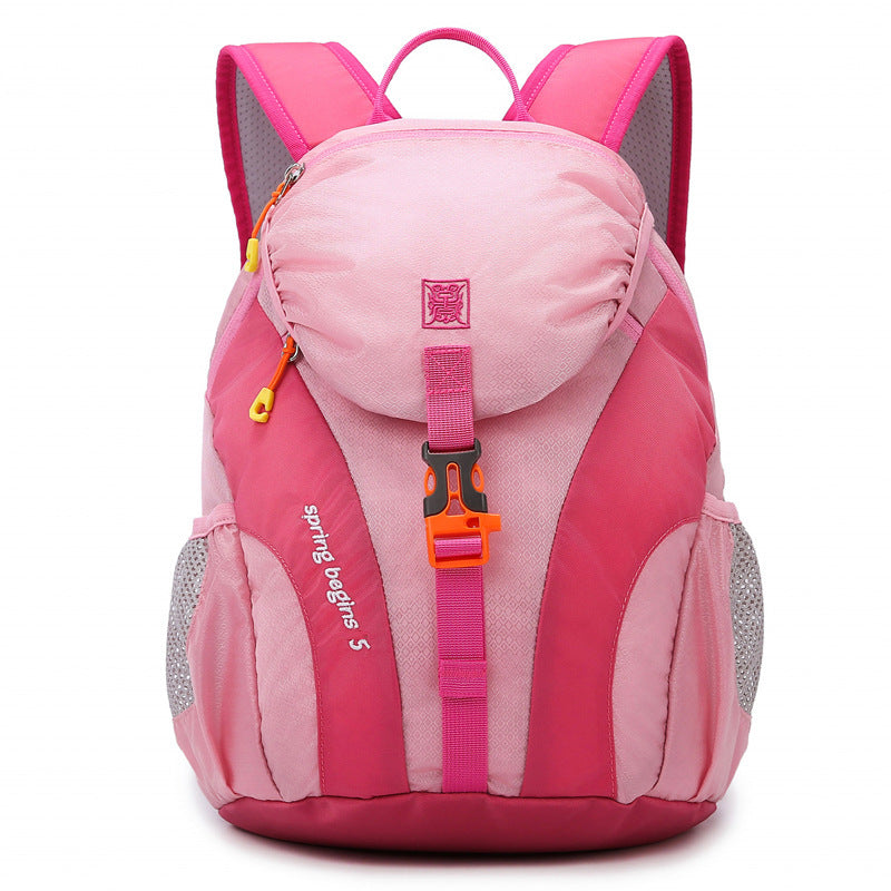 Customized Children's Outdoor Travel Backpack Cycling Hiking 4-7 Years Old Mountaineering Bag Elementary School Bag Multifunctional