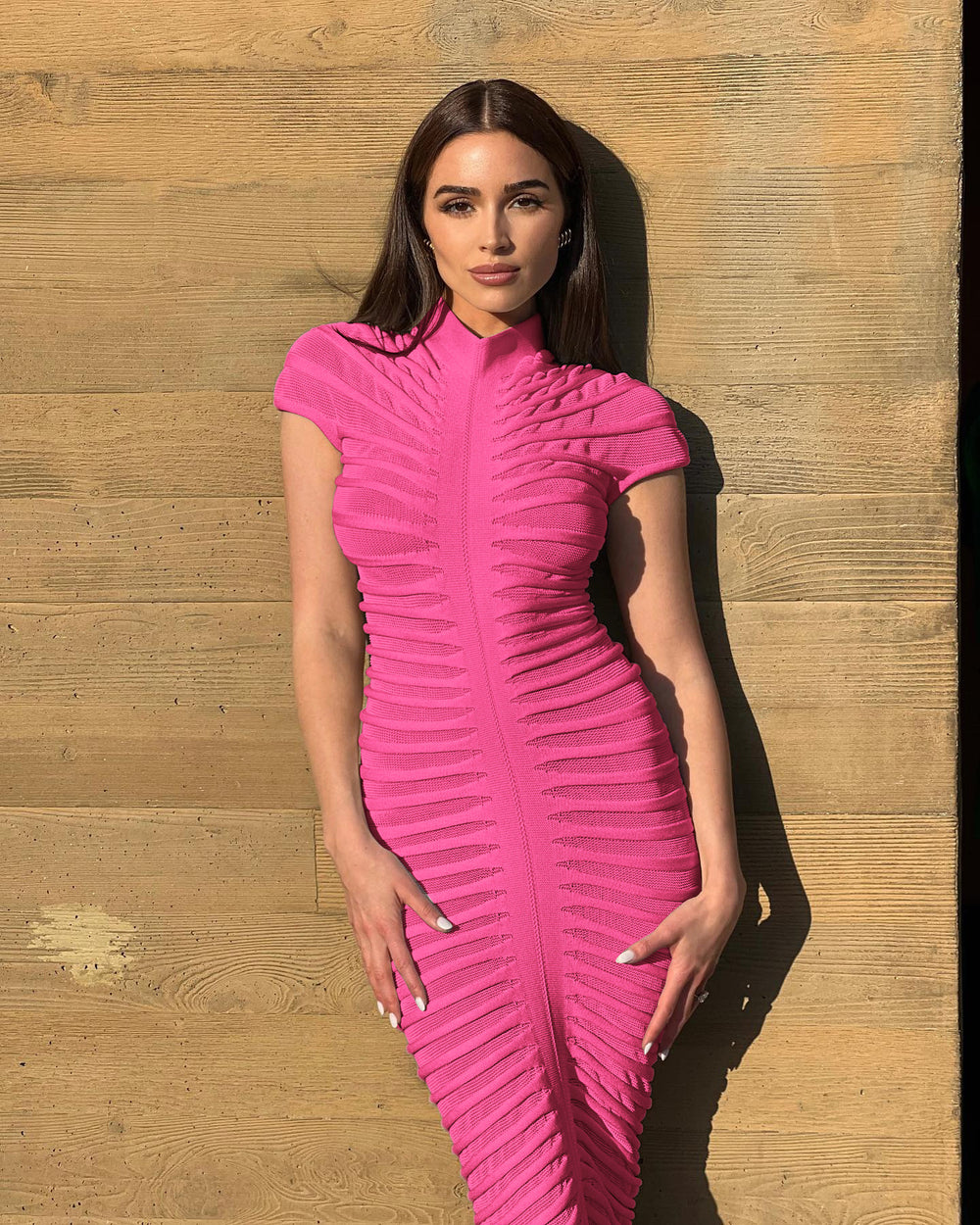 autumn european and american style fashion short sleeve crew neck slim fit dress sexy nightclub club knitted maxi dress