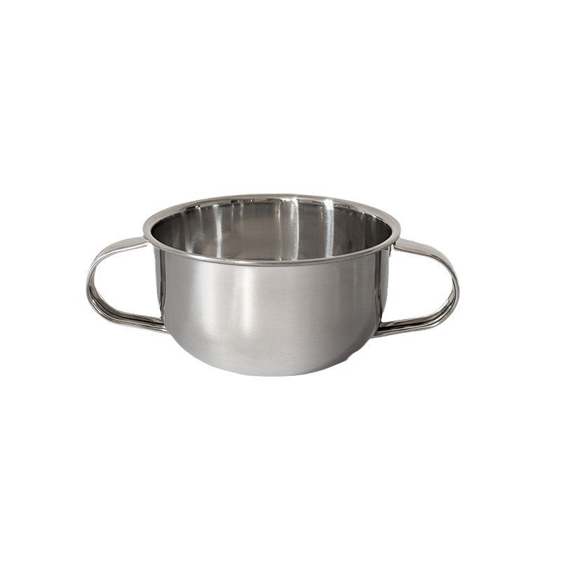 Baby small water cup 304 food grade stainless steel wide mouth small tea cup coffee cup portable lightweight open drinking cup