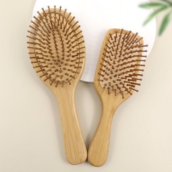 Manufacturer Nanzhu Air Cushion Comb Massage Comb Bamboo Wood Comb Airbag Comb Hair Care Comb Shun Hair Comb Hairdressing Comb