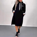 fall/winter new arrival: cross-border european and american style casual turtleneck long sleeve dress for women