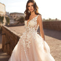 summer new arrivals: european & american style sexy lace sleeveless deep v-neck wedding dress embroidered maxi dress