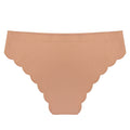 factory wholesale ice silk seamless underwear wavy edge low waist sports fold waist women's nylon briefs pure cotton crotch