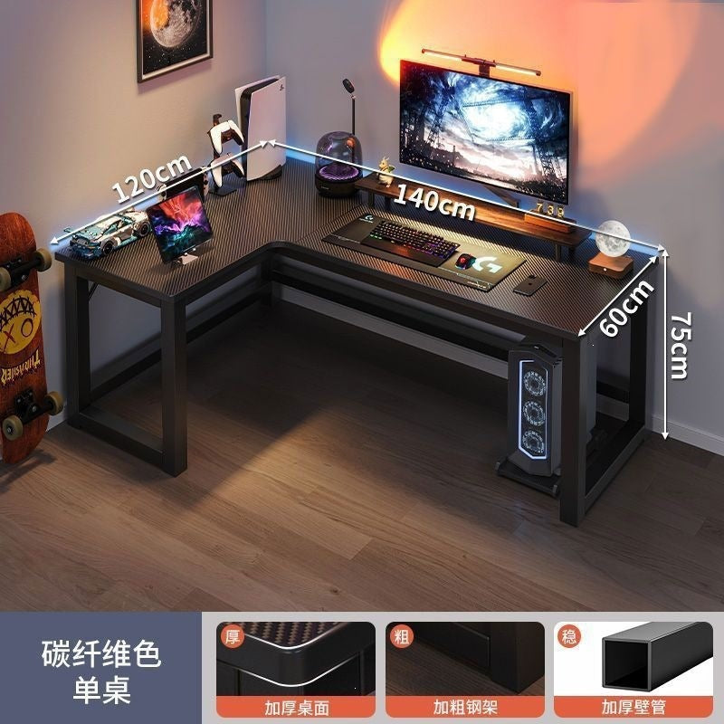 Computer desk desktop home electric competition table and chair bedroom corner office table new chinoiserie large desk student study table
