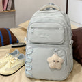 Wholesale 2025 new korean style ins fresh girl backpack outdoor casual double shoulder bag junior high school student bookbag