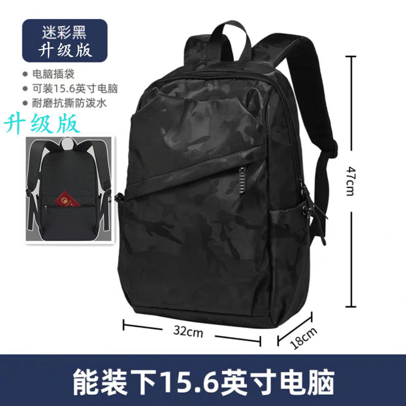 New backpack travel bag leisure computer bag high school college student schoolbag hika men's backpack factory direct sales