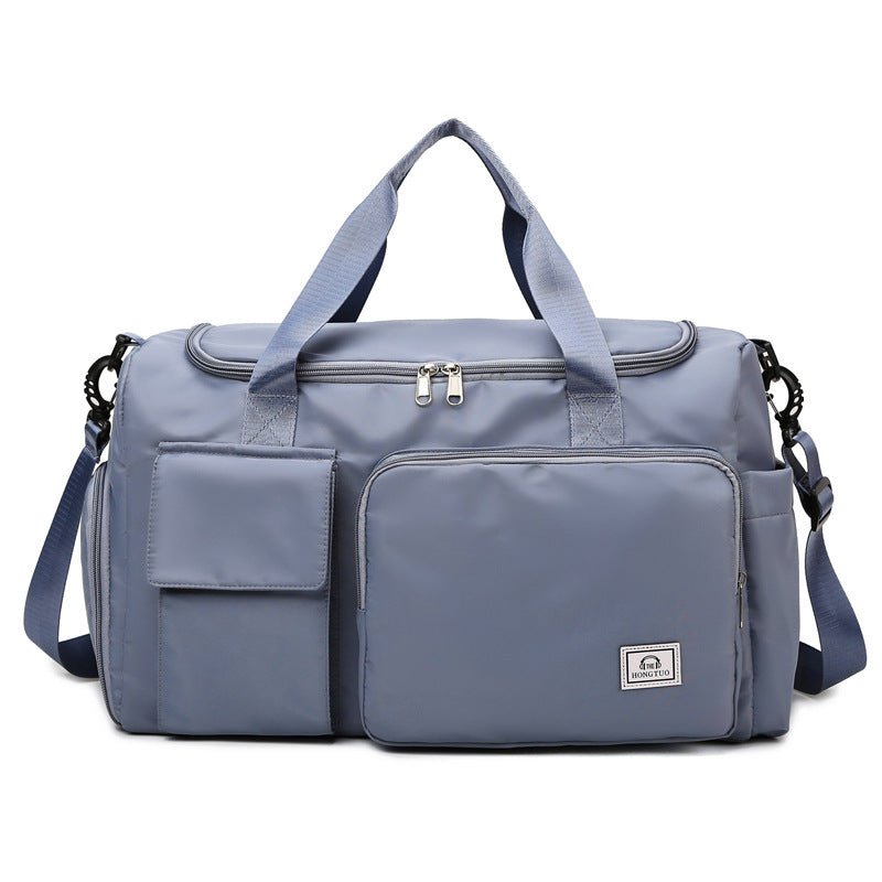New portable swimming bag dry and wet separation waterproof large capacity fitness bag travel bag oblique span luggage bag wholesale