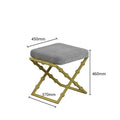 Cross chair (gold)