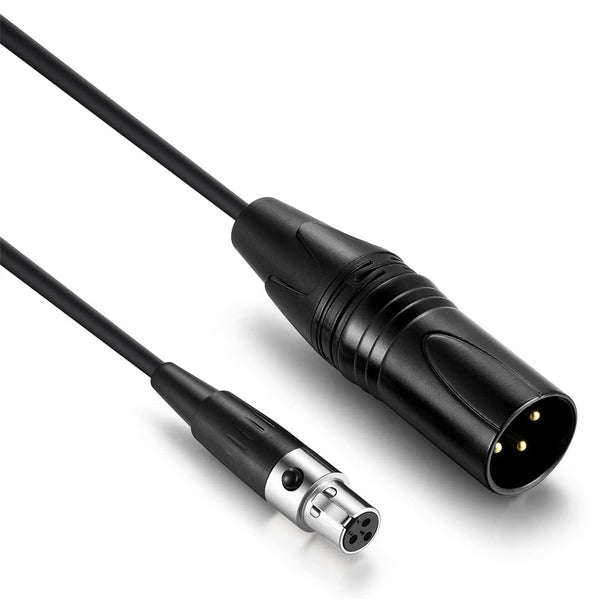 Manufacturer's mini XLR female to XLR male audio cable MINIXLR to xlr male factory customized camera cable