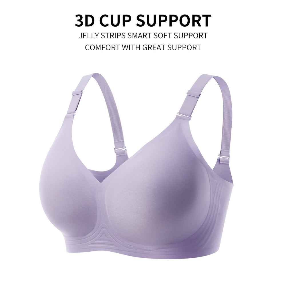 foreign trade wholesale women's seamless bra push-up push-up to collect secondary breasts to prevent sagging fashionplus size bra