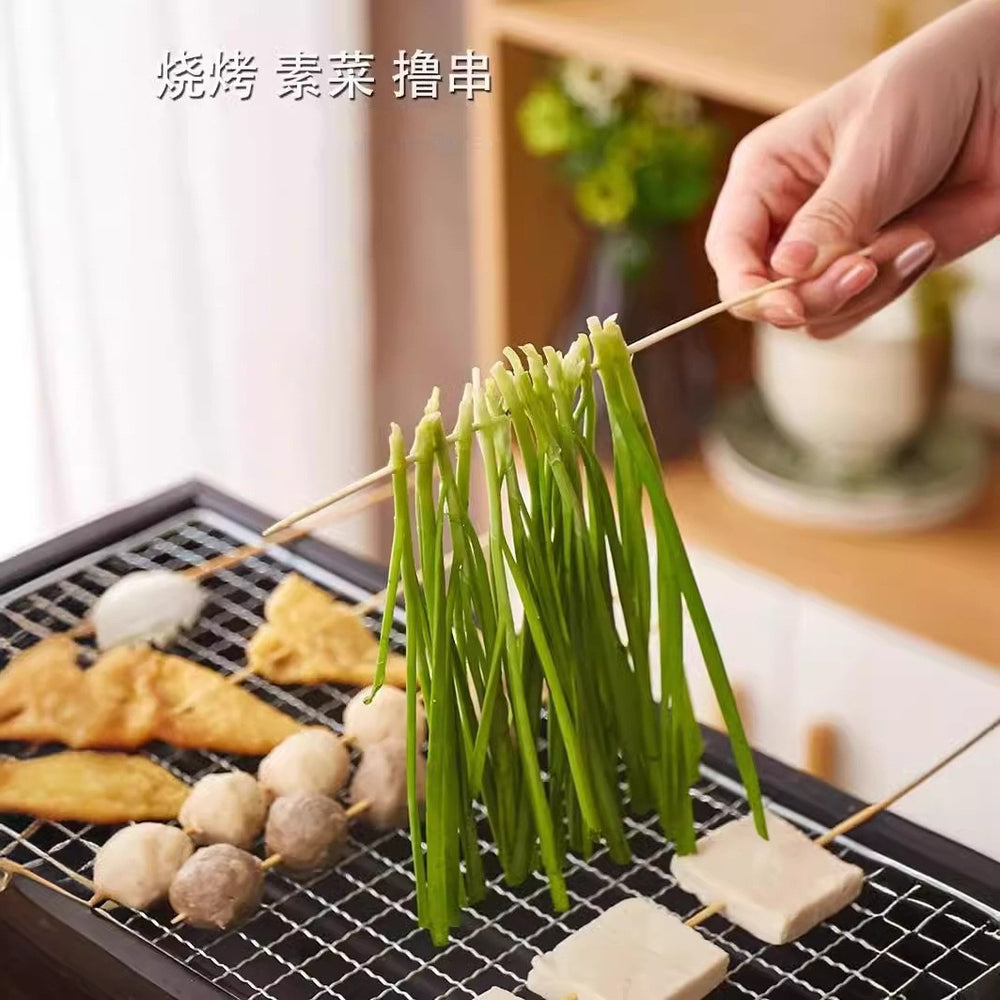 Wholesale bbq snacks bamboo skewers disposable mutton skewers skewers oden candied haws fruit skewers large skewers