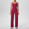 Cloud-feel casual quick-drying sports beautiful back peach butt yoga suit outdoor training running fitness suit two-piece set