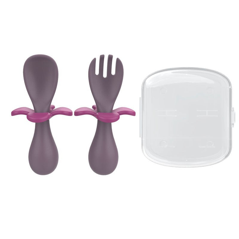 Baby spoon newborn food feeding spoon 6+ months baby spoon silicone soft spoon short handle - direct from the factory