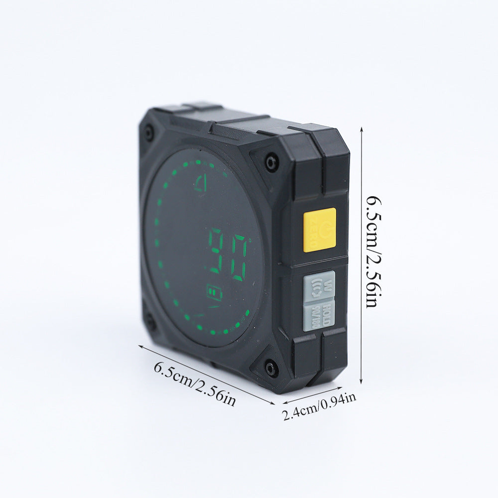 JAVIER four-sided magnetic digital display tilt box 0-180 ° LCD screen display angle meter tilt meter level meter
