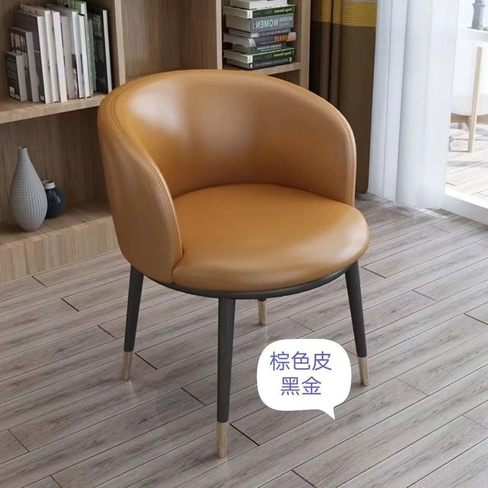 Office chair modern casualfor home desk back chair balcony casual office reception dressing table for home dining chair