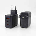 ai display 100w gan multi-port fast charging adapter - charger for laptops, tablets, and mobile phones