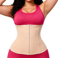 【lightweight】european and american style 2-layer high-waisted shapewear waist trainer - slimming, sweat-enhancing, and supportive