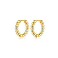 new arrival jewelry fashion exquisite zircon earrings small round ball normcore earrings cable stitch twisted circle earrings
