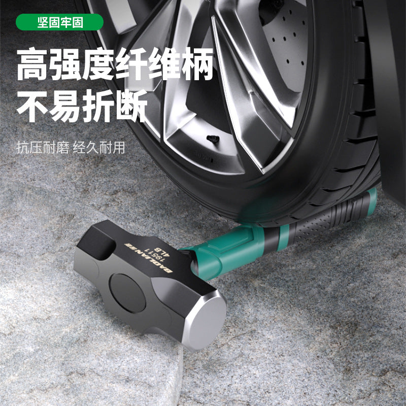 Baolian hammer rubber hammer construction site hammer iron hammer tool octagonal hammer solid mason hammer big hammer wall hammer hand hammer
