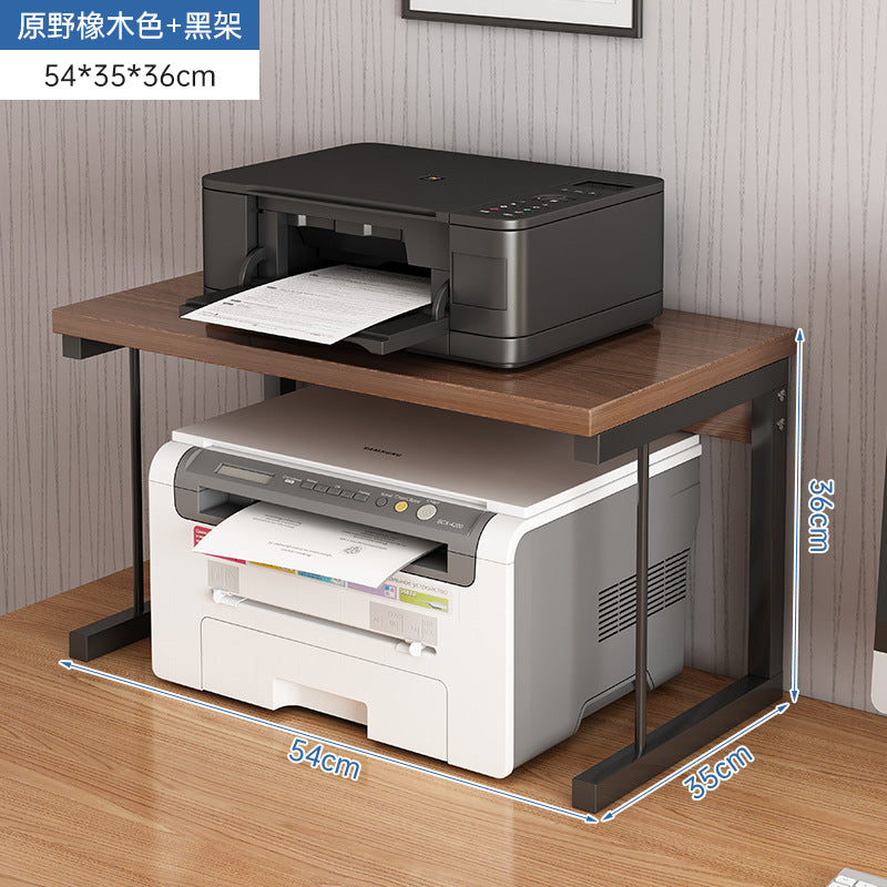 Printer Shelf Desktop Copier Shelf Multifunctional Office Countertop Storage Finishing Rack Small Bracket