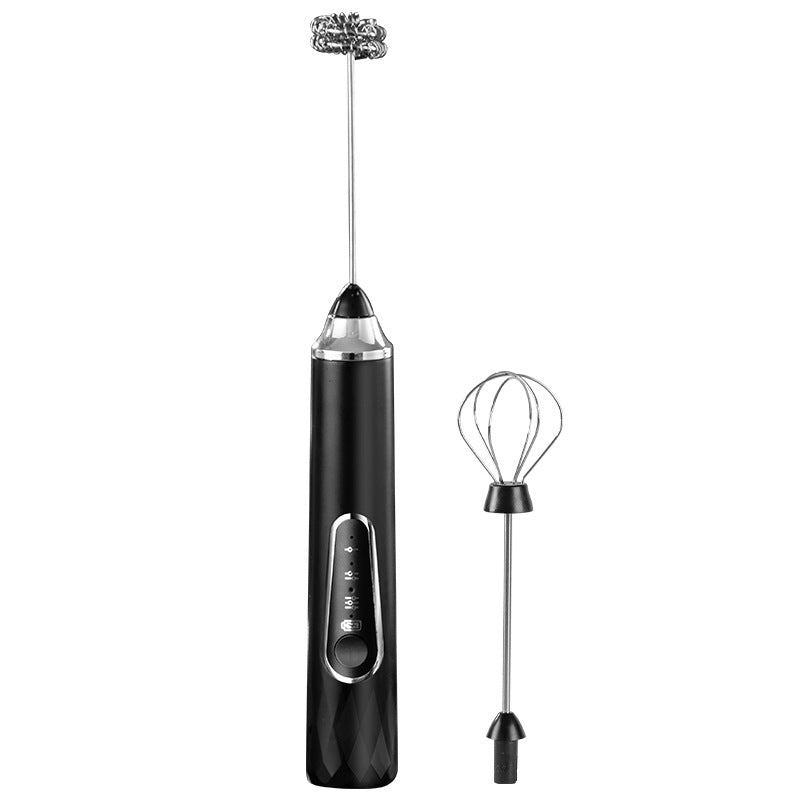 Electric milk frother coffee frother home cream whipper handheld small mixer wireless egg beater