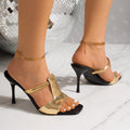 Retrosense of design increases slimming lookfashion open toe sandals new arrivaleasiest for matchcasual style thin heel high heels