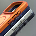 Suitable for iphone17 excimer frosted magnetic phone case apple 16 skin-like simple large window pc mobile phone case