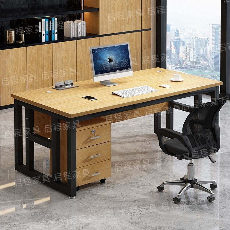 Computer desk desktop casual modern boss desk office desk staff slot desk for home desk practical desk