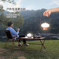 Portable touch-control rechargeable table lamp - outdoor camping dimmable ambient night light - bedroom bedside decor - bar & restaurant lighting