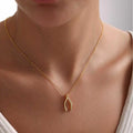 creative new niche wish bone y-shaped necklace does not fade casualelegant daily easiest for match clavicle chain trendy
