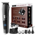 wholesale all-in-one electric hairdressing set body hair shaver digital display electric clipper oil head engraving clipper
