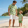 spring/summer hawaiian shirt for boys, short-sleeve patterned print shirt, children's shirt, chiffon top