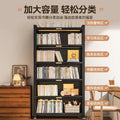 Medieval style locker dustproof bookcase wall-mounted all-in-one locker living room storage cabinet iron art storage storage