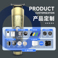 Customized cross-border all-in-one electric hairdresser suit digital display retro full body washable usb fast charging clipper