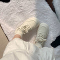 Thick solewhite shoes women's easiest for matchspring & fallplatform shoes2026summer breathable new arrivalpopularbest sellingcasual sports shoes
