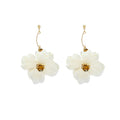Super fairy frenchretro flower tassel earrings for women classysenseniche styleelegant gentle seaside holiday style earrings
