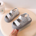 Summer baby shoes - minimalist closed-toe sandals for girls, first walker shoes, soft-soled beach shoes for boys, ages 1-3