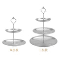 Display stand, light luxury fruit plate, dry snacks, cake, cross-border snacks, table setting, wedding stainless steel tray, three-layer display